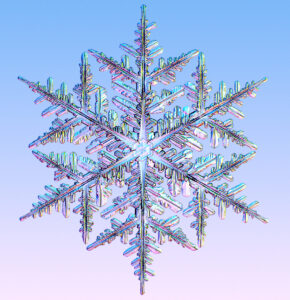 Snowflakesare "explosions" and "fractals"